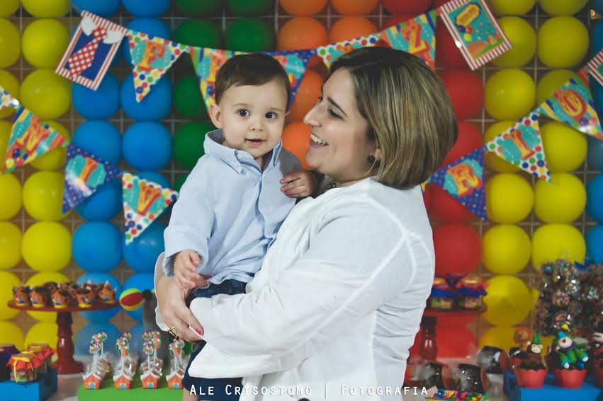 Foto Alê Crisóstomo - Renata Caldas e seu filho Cauã