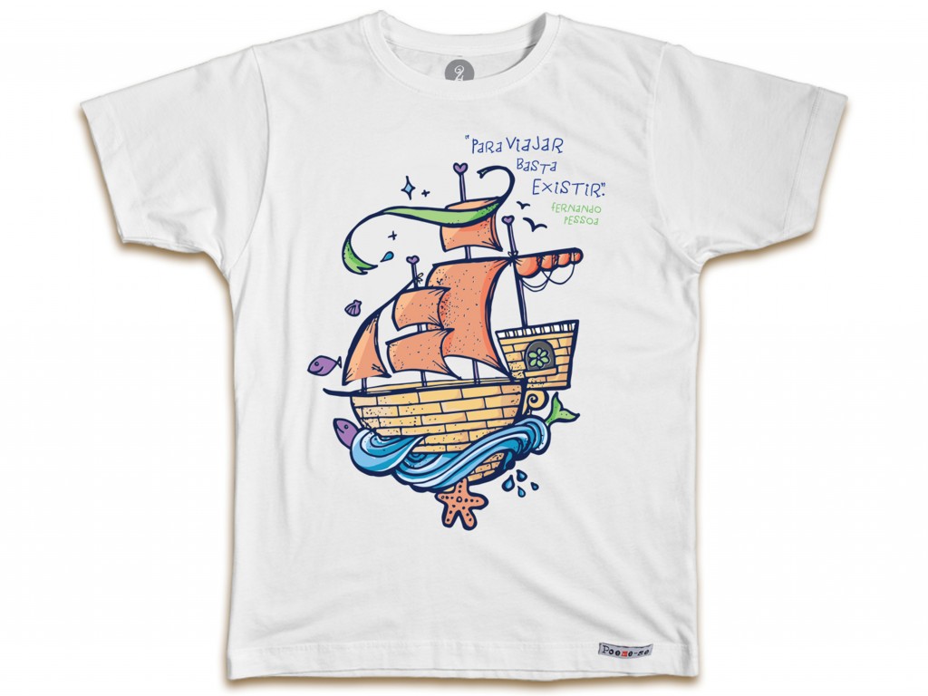 camiseta Fernando Pessoa da Poeme-se
