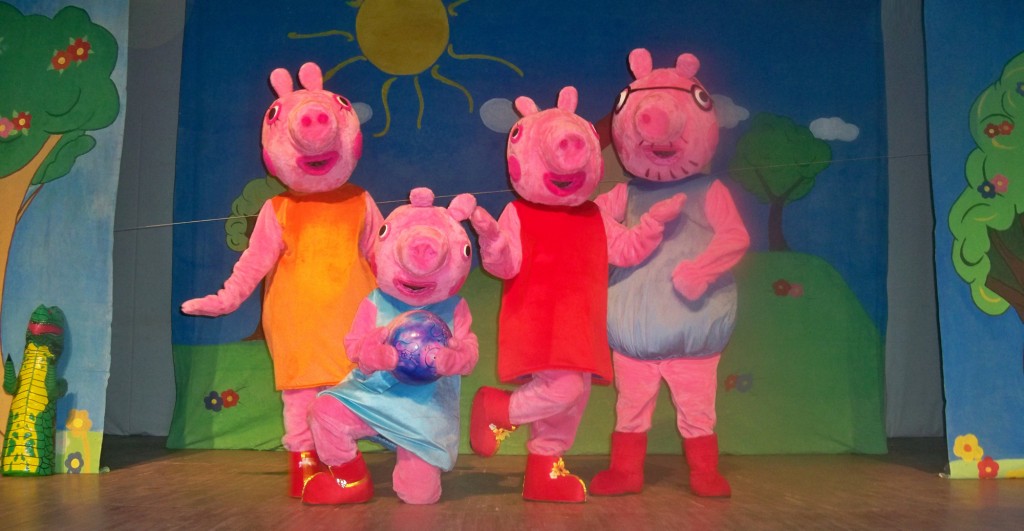 Familia Pig no Pátio Alcântara