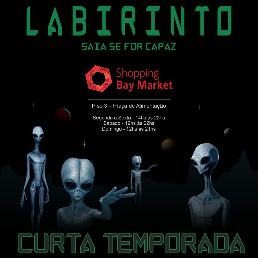 Layout Labirinto Alien Bay Market